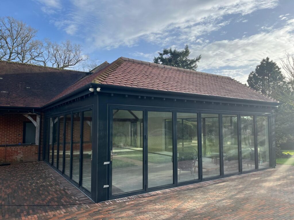 Home extension exterior in henley designed and built by Spare Space construction