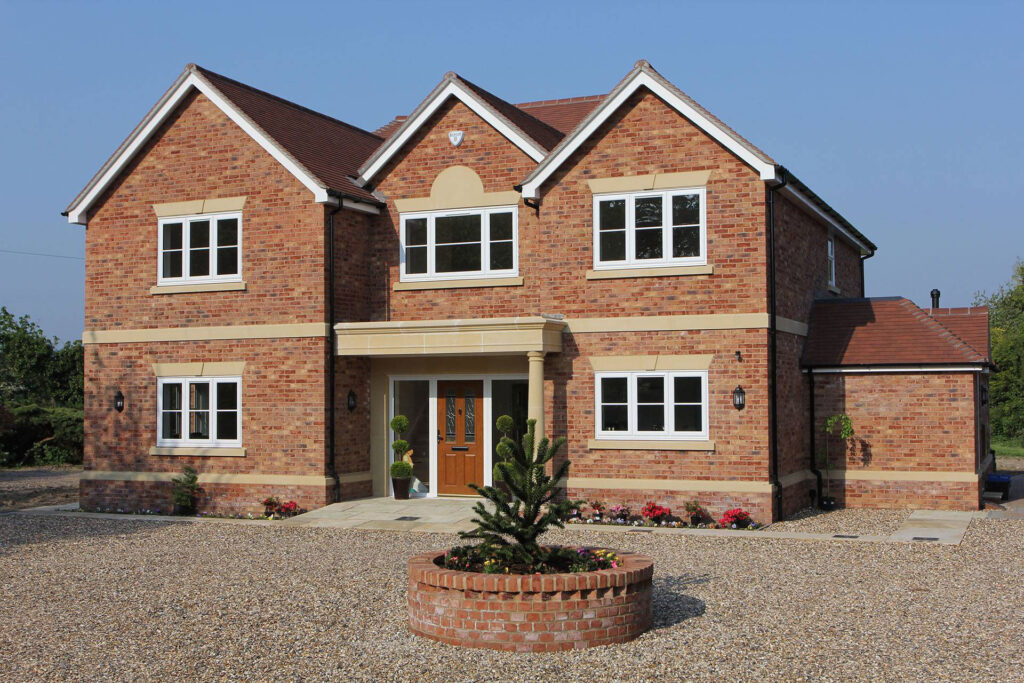 Modern house extension completed by local builders